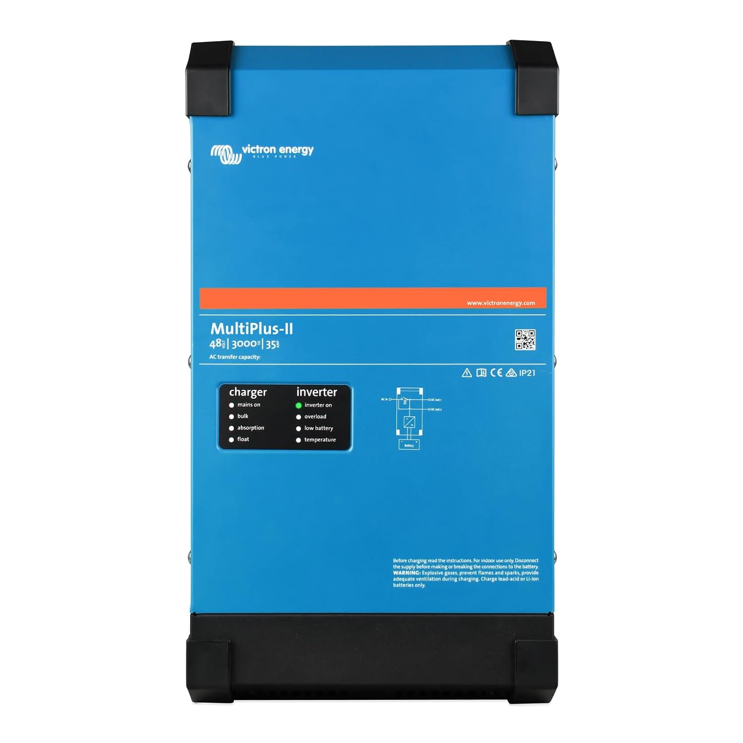 Victron Inverter Multiplus - Inverter Daya Victron Energy MultiPlus-II, 120V,