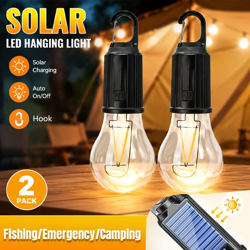 Renewable Energy Solar - Lampu Kemah LED Tenaga Surya Tipe-C