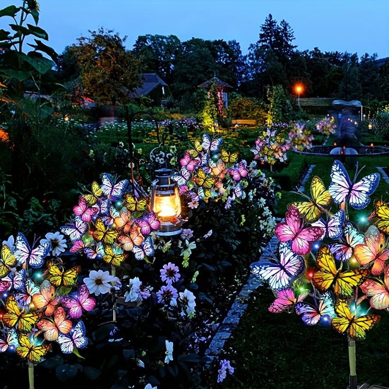 Renewable Energy Solar - Lampu Taman Kupu-kupu LED Surya Lampu