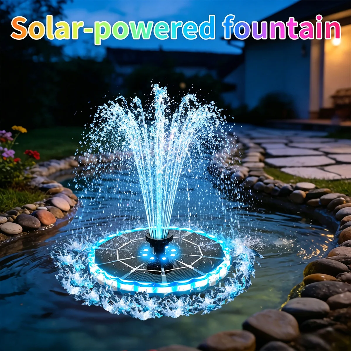 Renewable Energy Solar - Pompa Air Mancur Tenaga Surya 3.5W