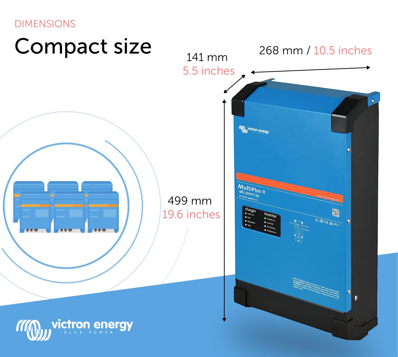 Inverter Daya Victron Energy M - Victron Inverter Multiplus ulasan dan harga